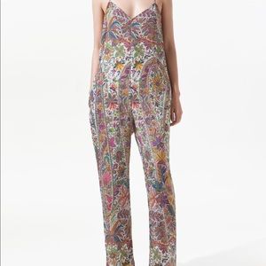 Zara paisley jumpsuit